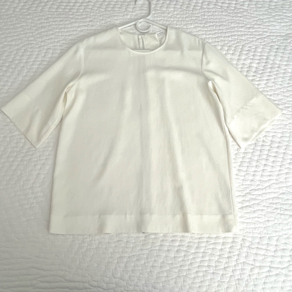 Everlane goweave back-zip tee